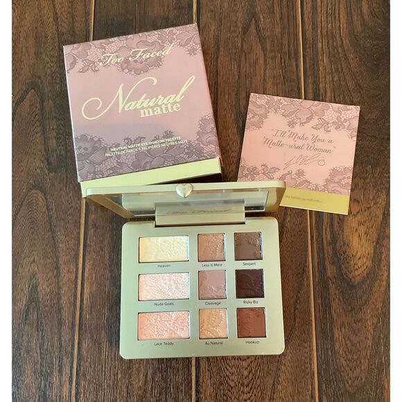 Too Faced - Natural Matte - Eyeshadow Palette - RARE DISCONTINUED - Brand New! - Picture 5 of 8